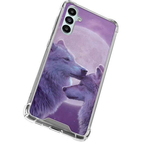 Loving Wolves by Vincent Hie Galaxy A15 5G Clear Case